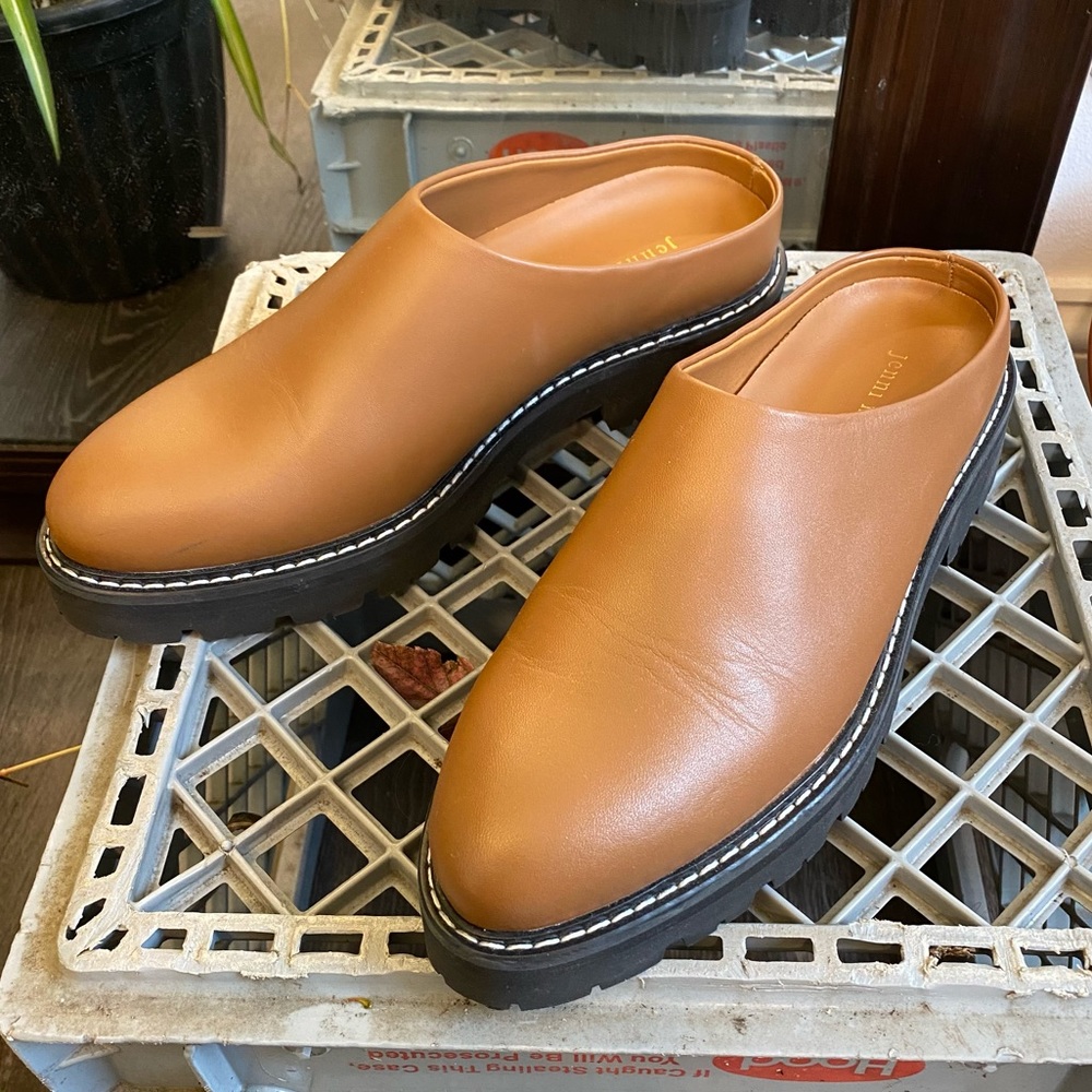 Jenni Kayne Leather Lug Mule